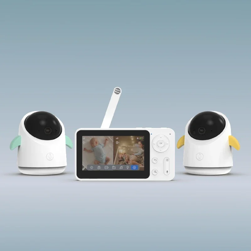 Baby Nursery Videos - Kamera do pokoju dziecięcego z interkomem,