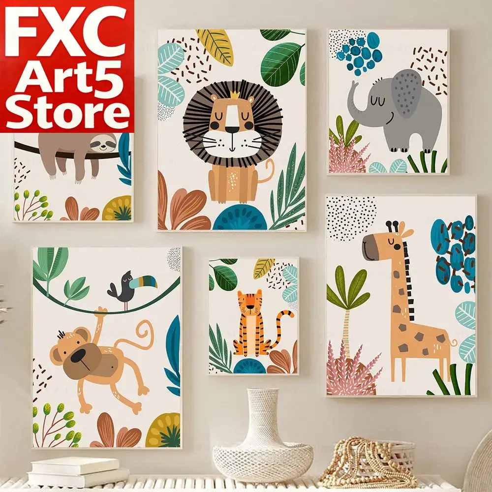Baby Nursery Posters - Plakaty do pokoju dziecięcego w stylu