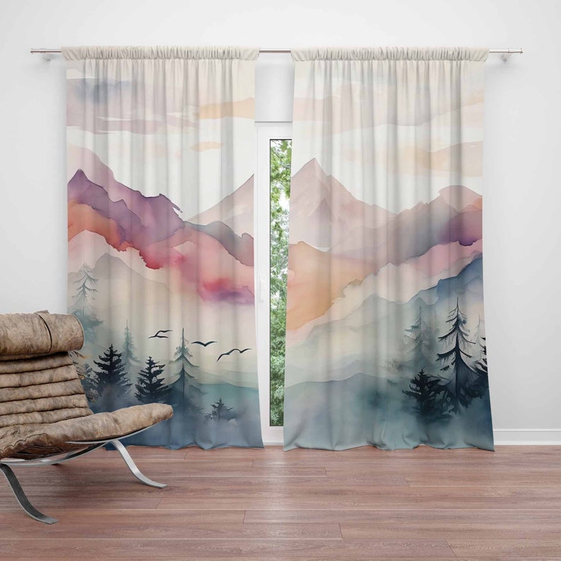 Baby Nursery Curtains - Zasłony do pokoju dziecięcego z motywem
