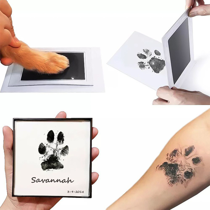 Footprint Ink Kit - Zestaw do odcisków łap zwierząt (pies,