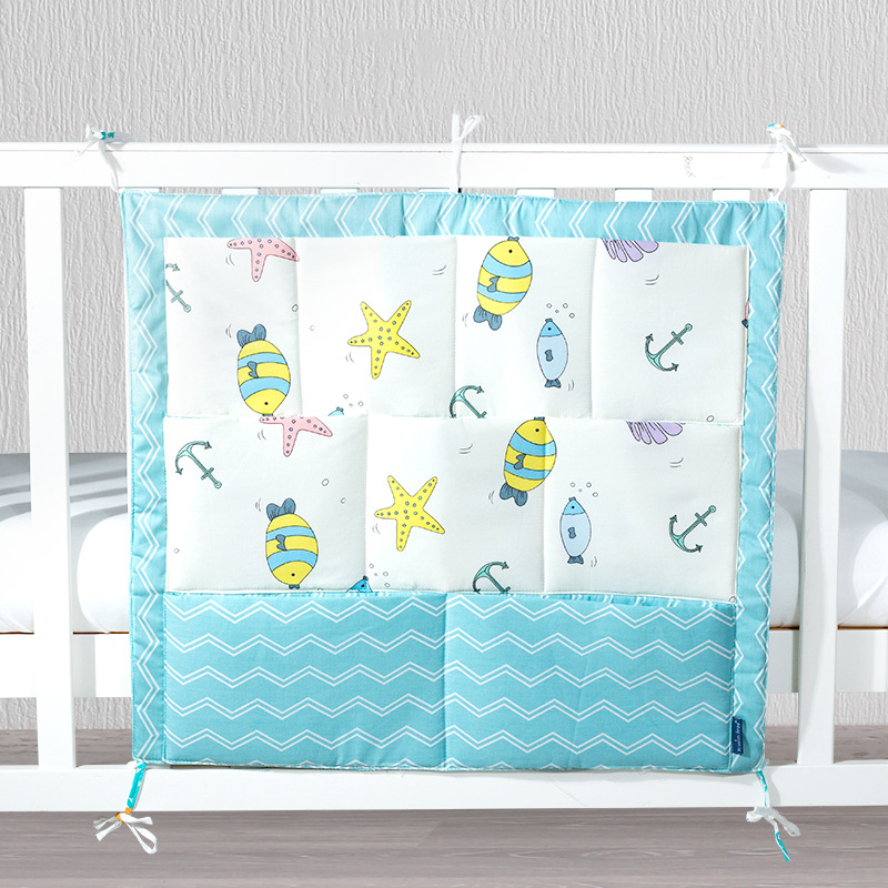 Baby Nursery Bedding Sets - Nowy bawełniany wiszący schowek na łóżeczko