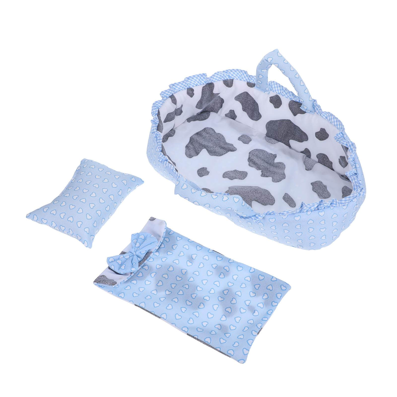 Baby Nursery Basket - Miękka kołyska dla niemowląt z uchwytem,