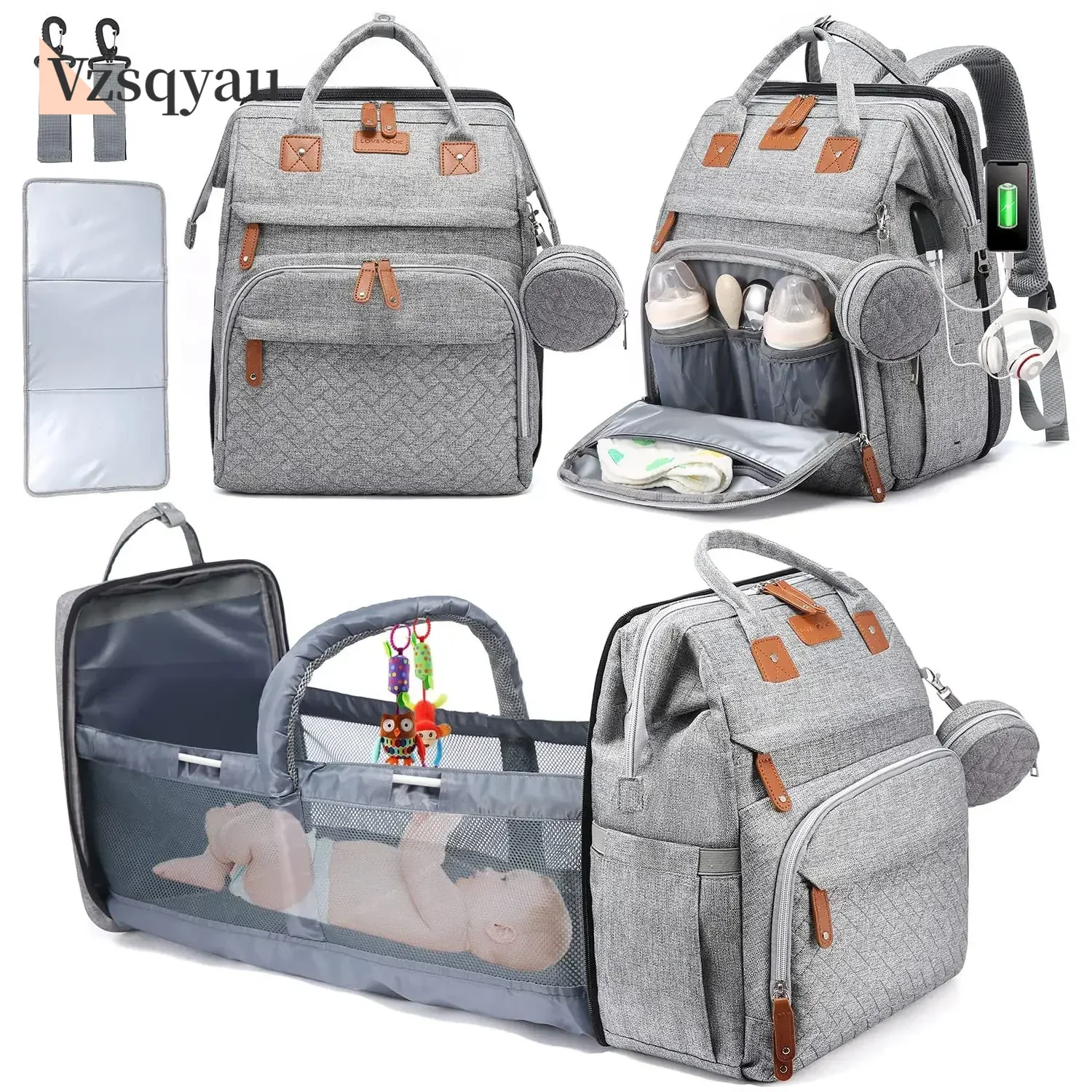 Baby Nursery Hamper - Nowe torby do przewijania pieluszek dla