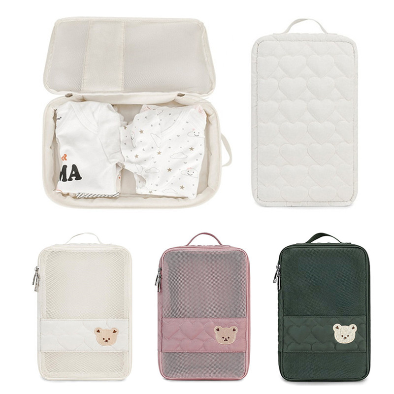 Diaper Caddy Organizer - Przenośna Wodoodporna Torba na Pieluchy dla