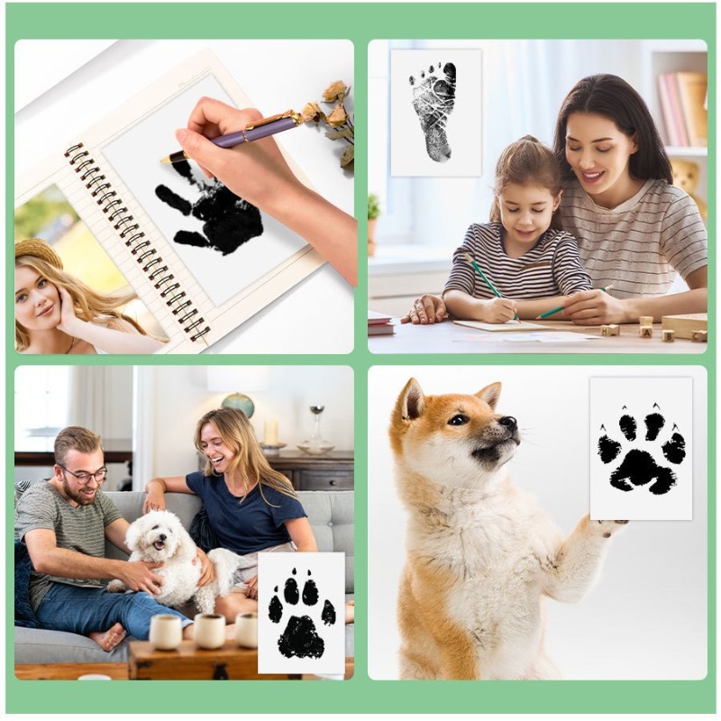 1 szt. Zestaw DIY do odcisków  – Footprint Ink Kit recenzja i cena