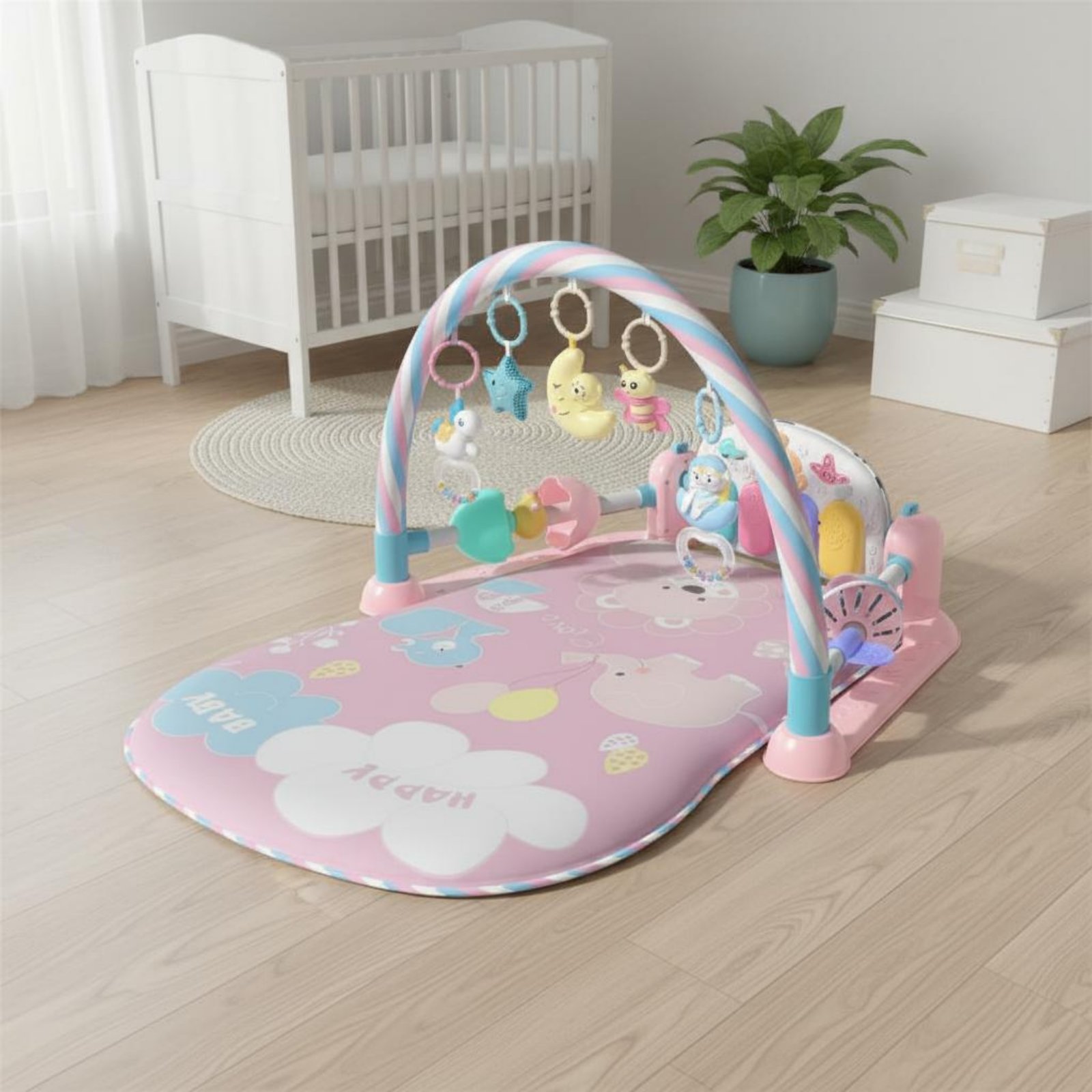 Kojec dla niemowląt z funkcją  – Baby Nursery Unisex recenzja i cena