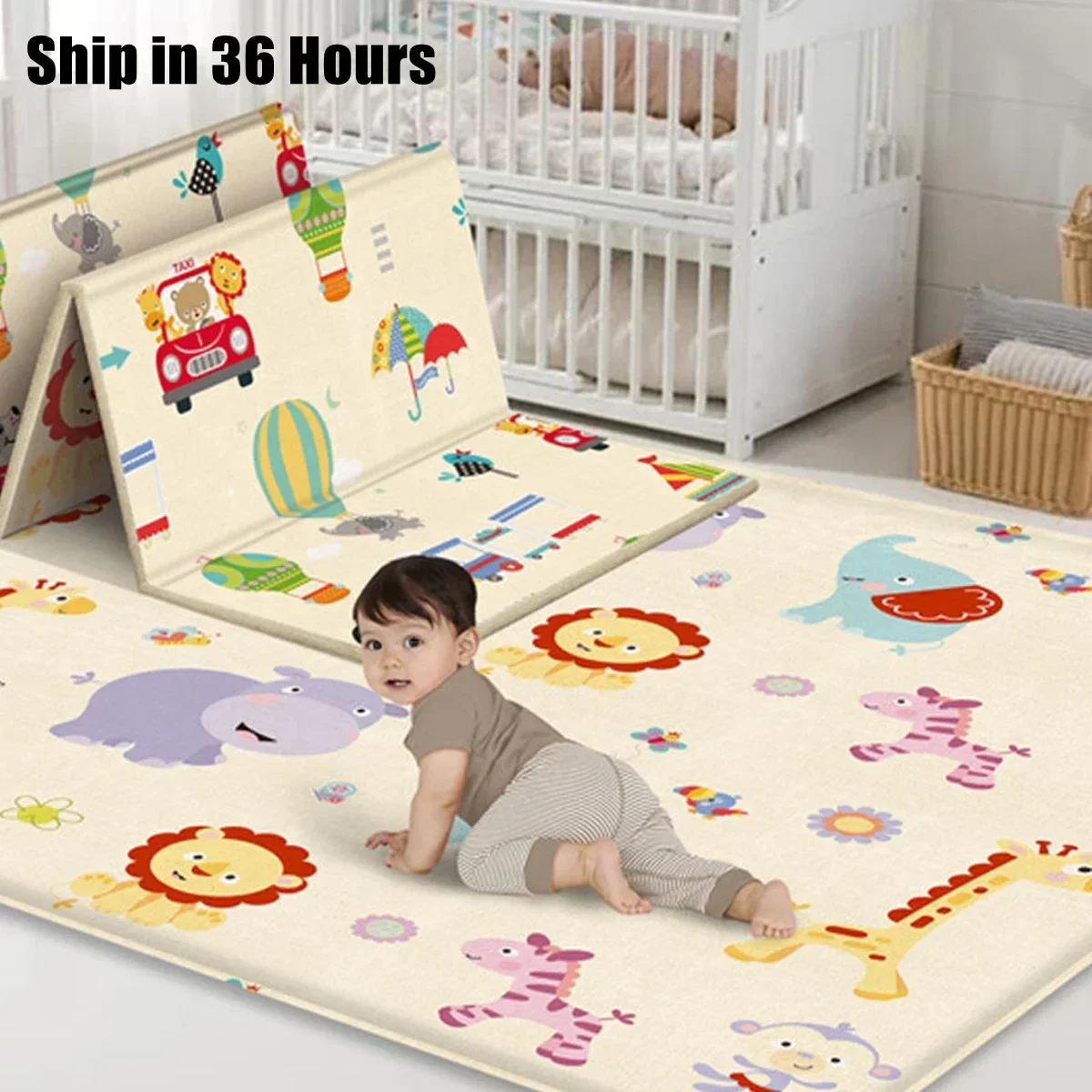 Nietoksyczna Mata Edukacyjna d – Baby Nursery Rug recenzja i cena