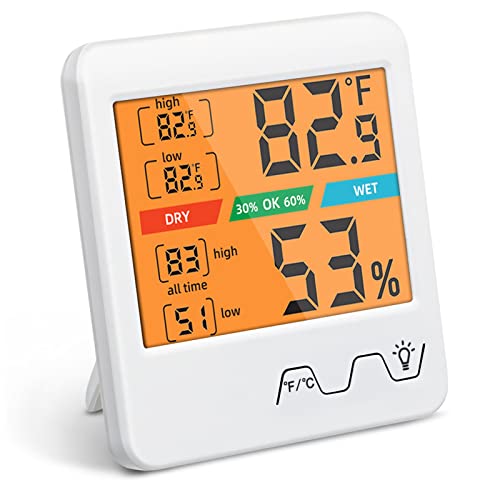 Cyfrowy termometr-higrometr o  – Baby Nursery Temperature recenzja i cena