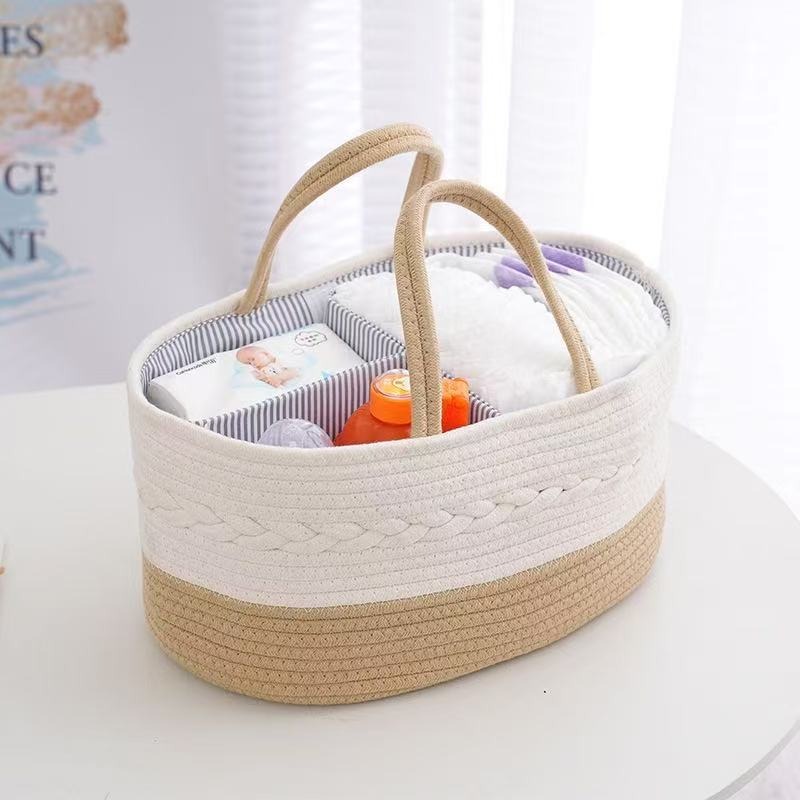 Przenośny kosz na pieluchy dla – Baby Nursery Basket recenzja i cena