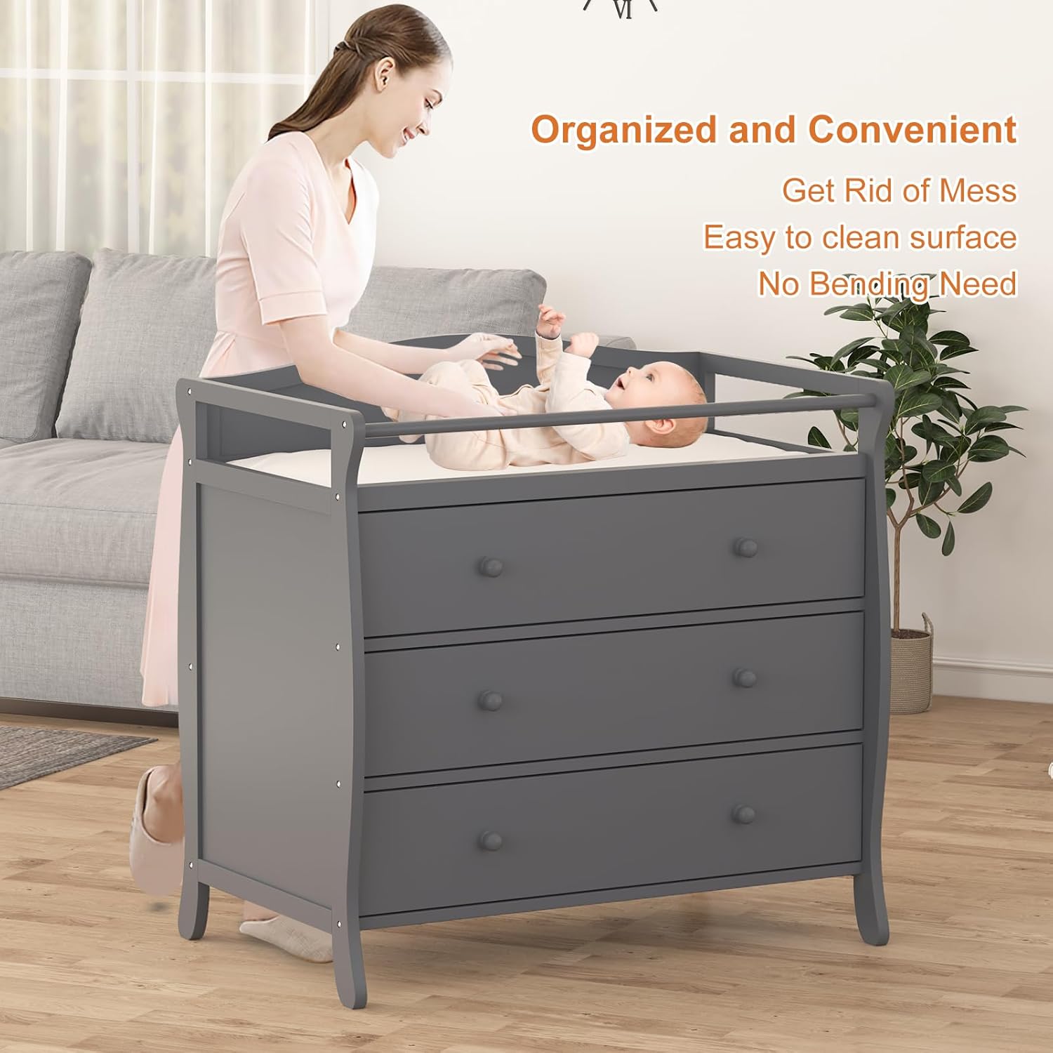 Stolik do przewijania dziecka  – Baby Nursery Unisex recenzja i cena