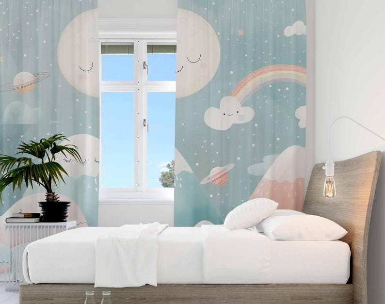 Zasłony do pokoju dziecięcego  – Baby Nursery Curtains recenzja i cena