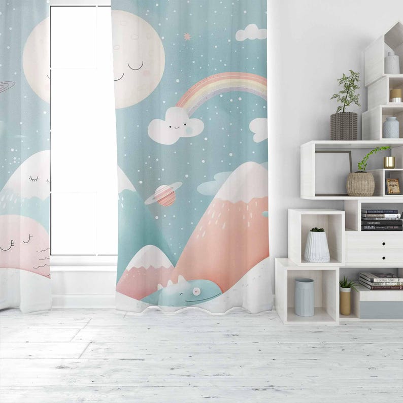 Zasłony do pokoju dziecięcego  – Baby Nursery Curtains recenzja i cena