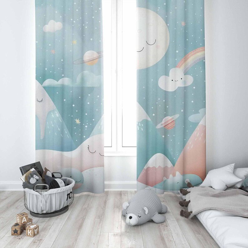 Zasłony do pokoju dziecięcego  – Baby Nursery Curtains recenzja i cena