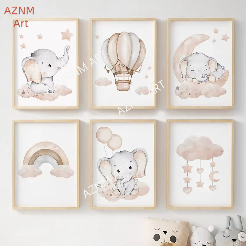 Plakaty dla dzieci z motywem s – Baby Nursery Posters recenzja i cena