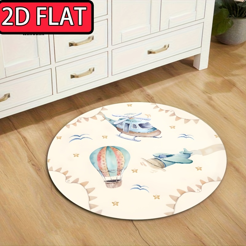 Fantazyjna okrągła mata do zab – Baby Nursery Rug recenzja i cena