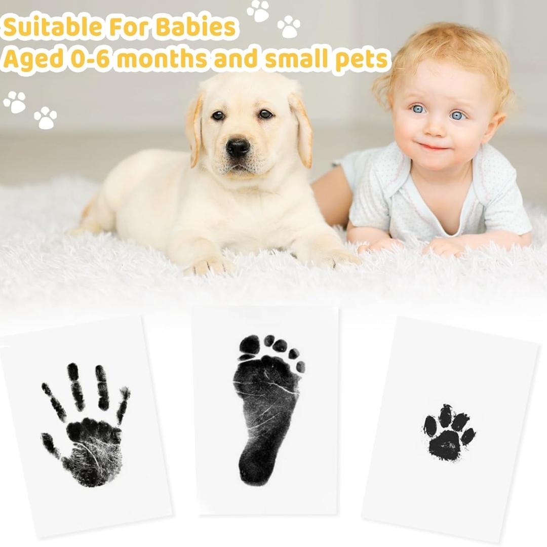 Zestaw do odcisków dłoni i stó – Footprint Ink Kit recenzja i cena
