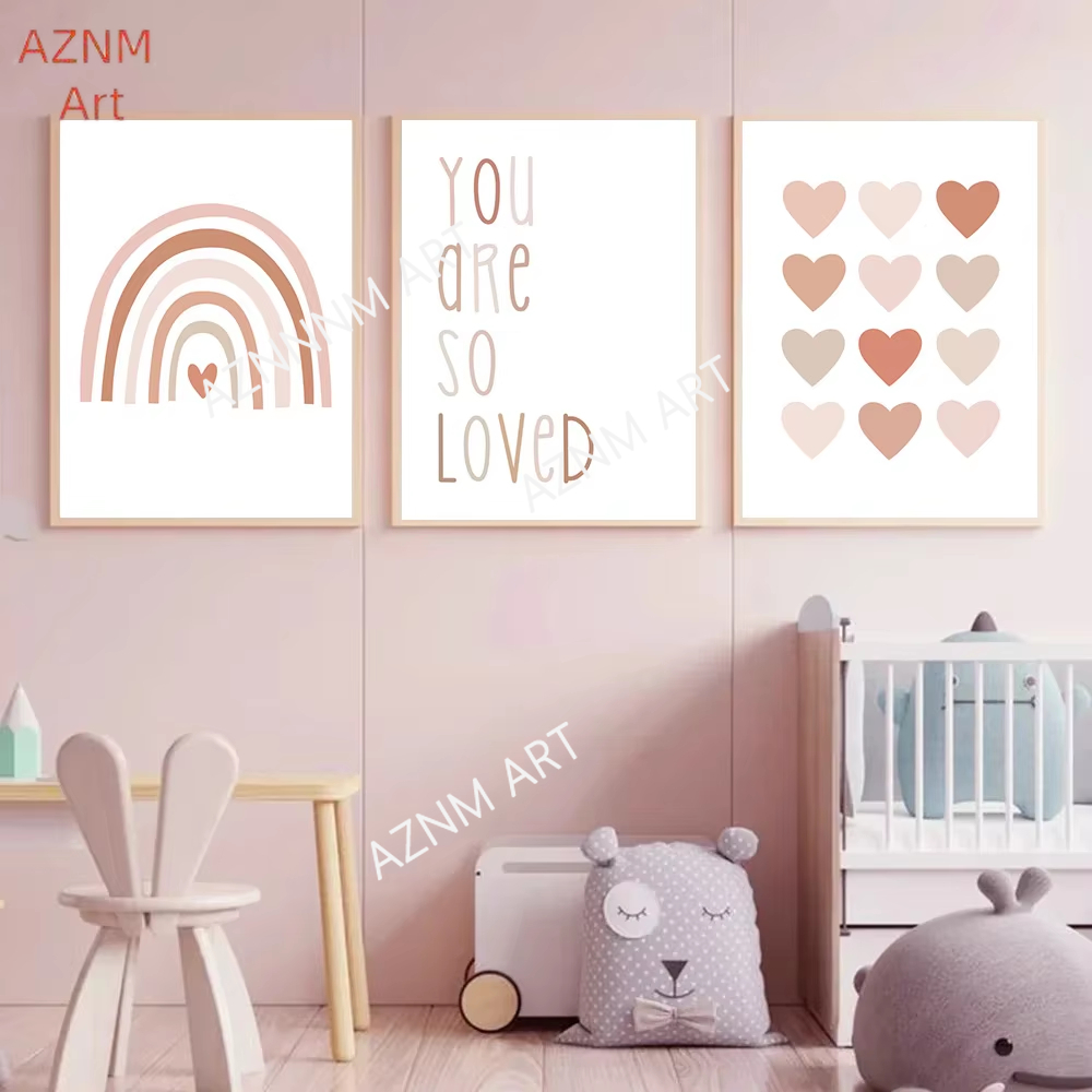 1/3 SZT., Plakaty na płótnie z – Baby Nursery Posters recenzja i cena