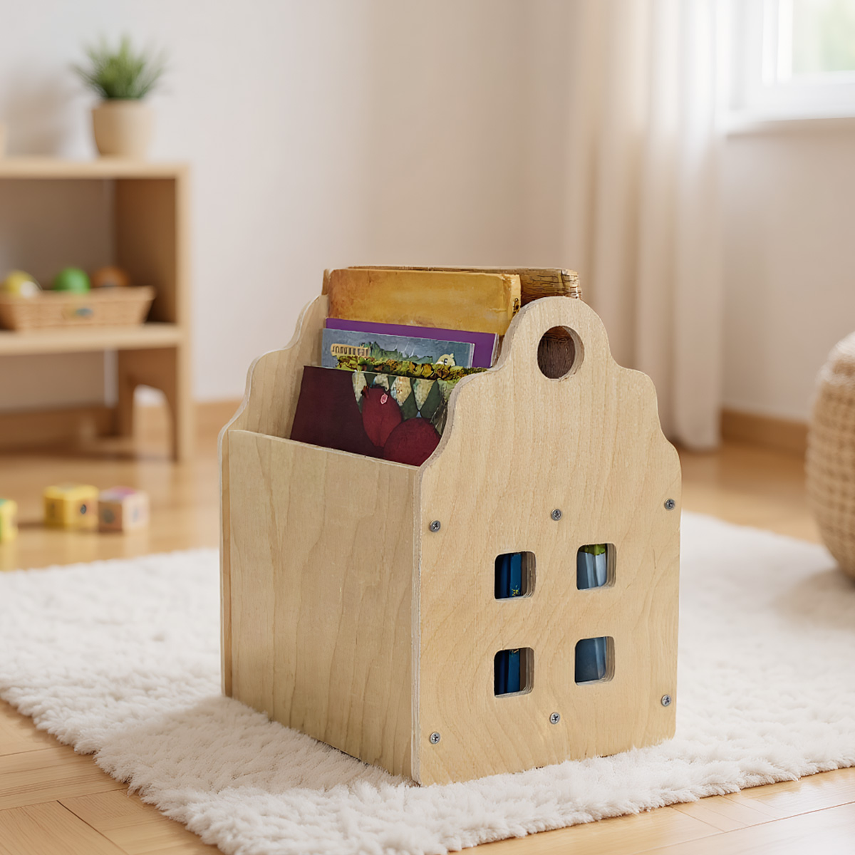 Regał na książki dla malucha,  – Baby Nursery Books recenzja i cena