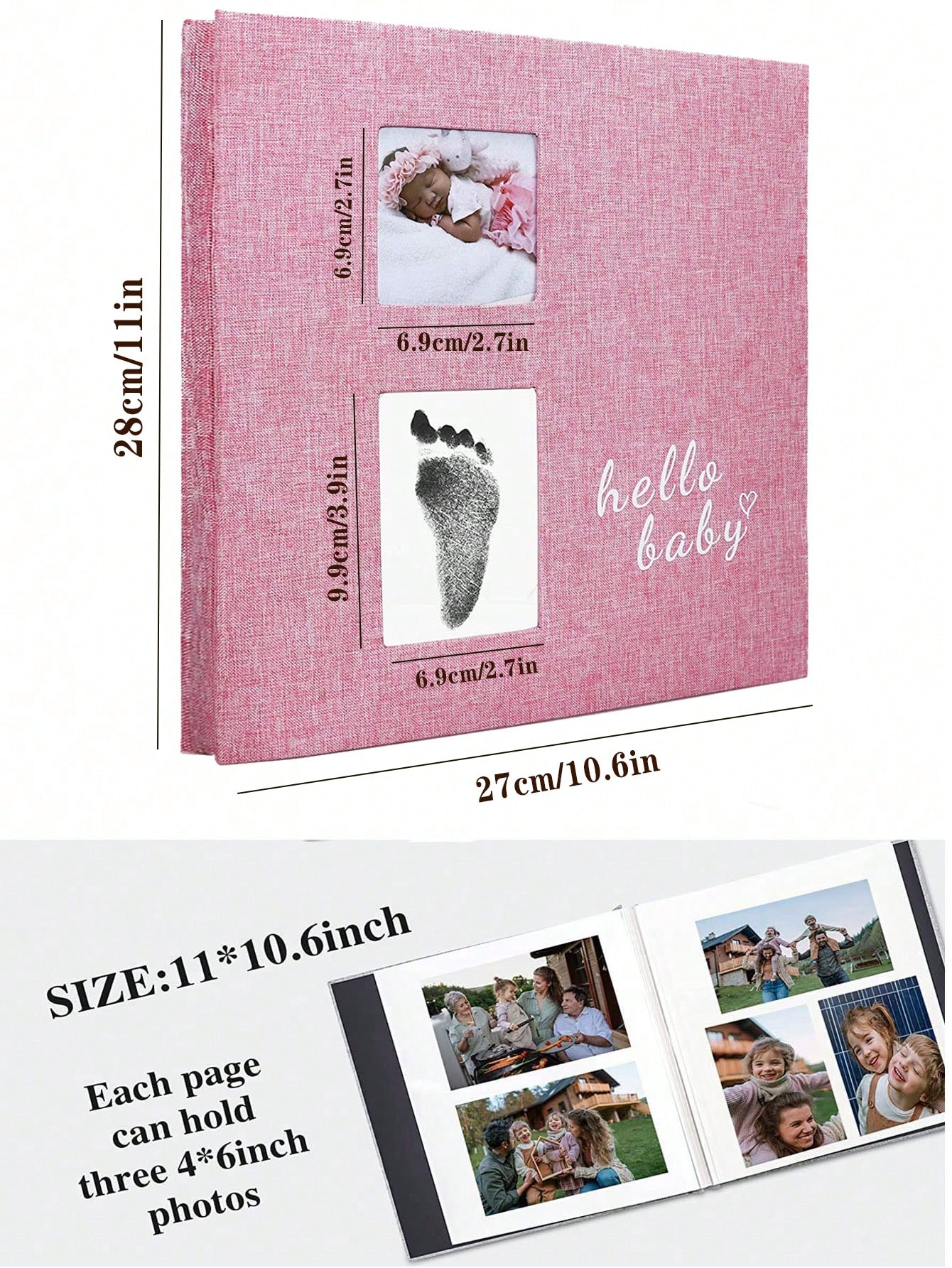 Samoprzylepny album na zdjęcia – Baby Nursery Books recenzja i cena