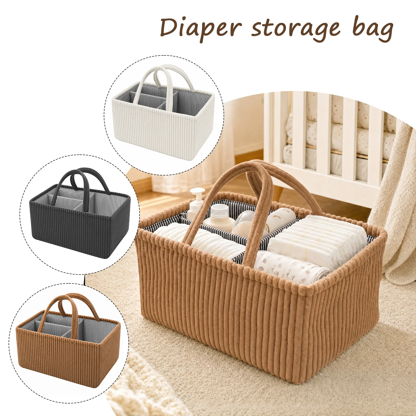 Organizer na pieluchy dla niem – Diaper Caddy Organizer recenzja i cena