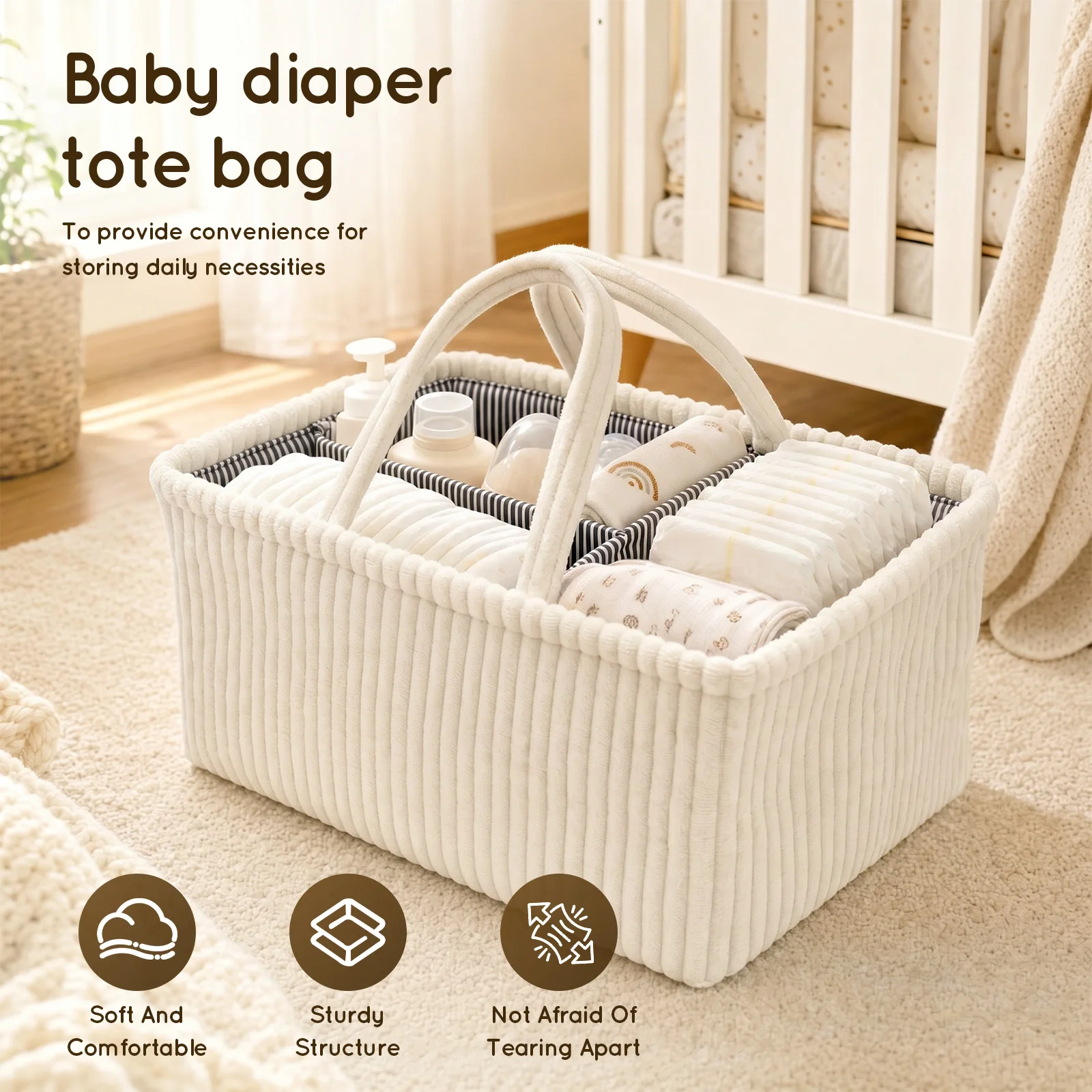 Organizer na pieluchy dla niem – Diaper Caddy Organizer recenzja i cena