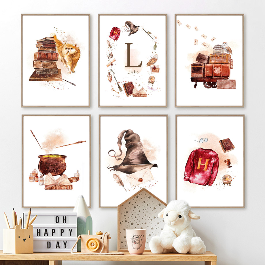 Obraz na płótnie z alfabetem,  – Baby Nursery Books recenzja i cena