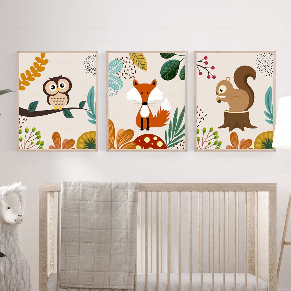 Plakaty do pokoju dziecięcego  – Baby Nursery Posters recenzja i cena