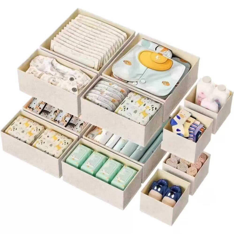 6/12 szt. Włókninowe pudełka d – Baby Nursery Storage recenzja i cena