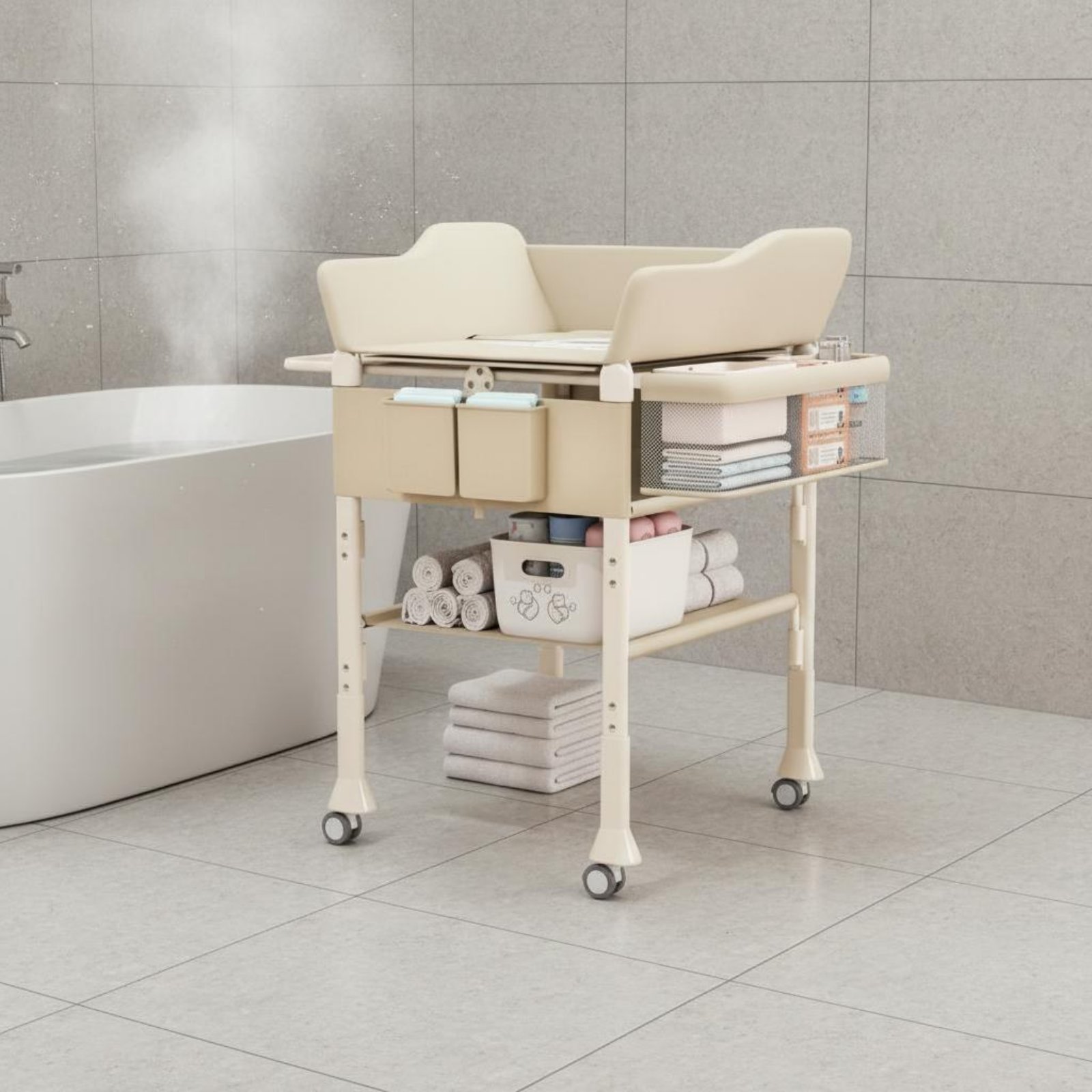 Stolik do kąpieli i przewijani – Baby Nursery Unisex recenzja i cena