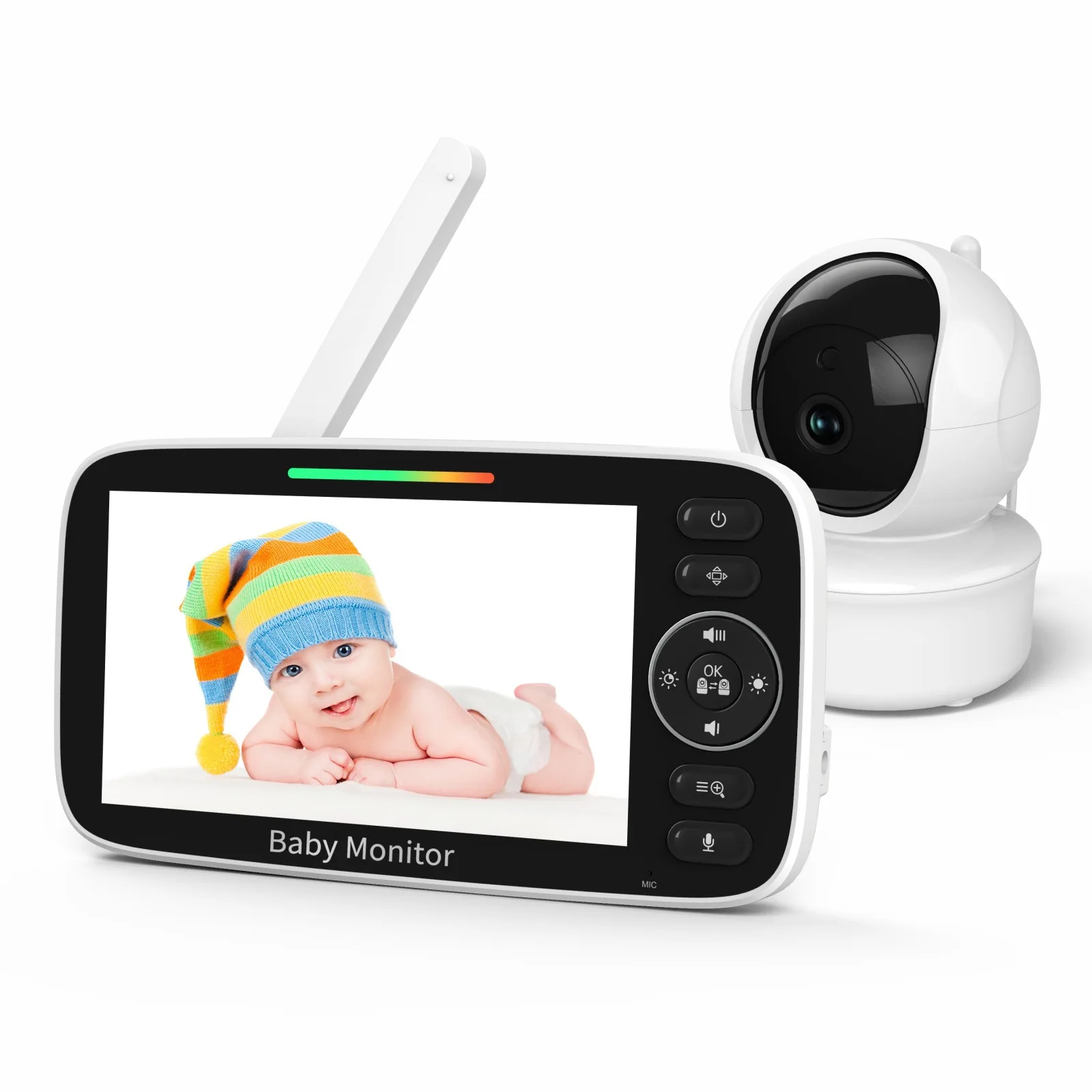 Niania elektroniczna z 5-calow – Baby Nursery Videos recenzja i cena