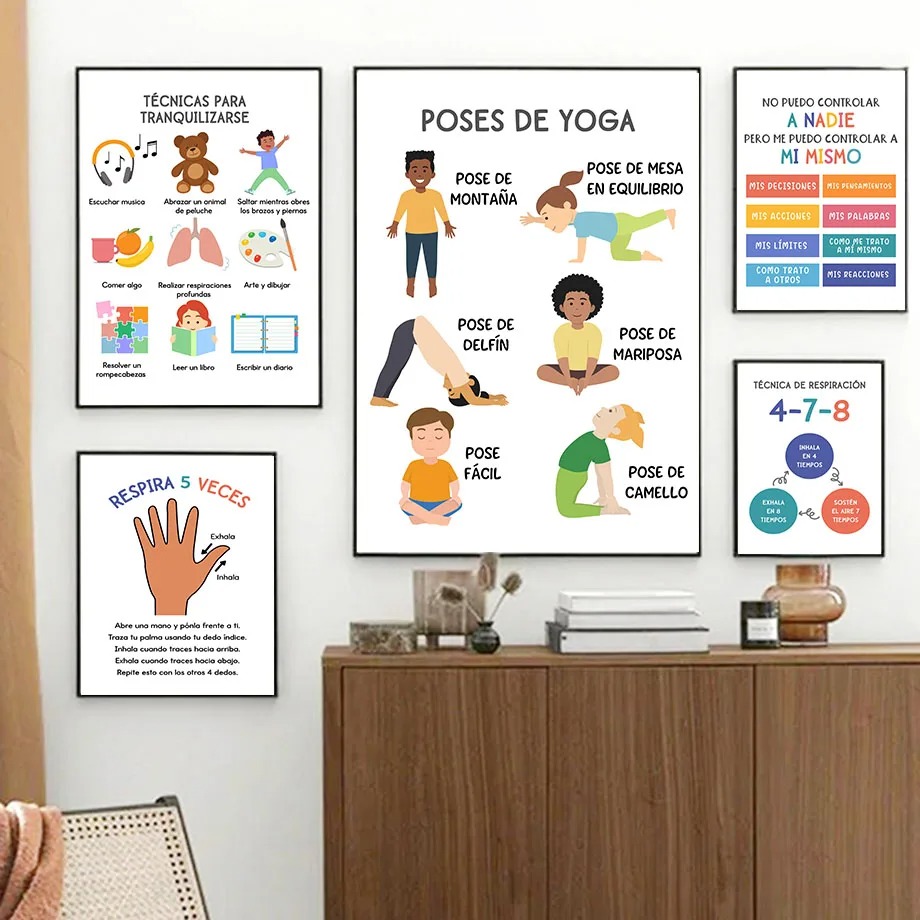 Plakat edukacyjny dla dzieci z – Baby Nursery In Spanish recenzja i cena