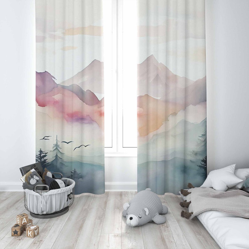 Zasłony do pokoju dziecięcego  – Baby Nursery Curtains recenzja i cena