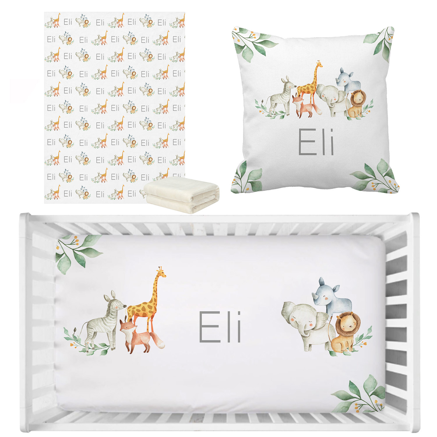 LVYZIHO Zestaw pościeli do łóż – Baby Nursery Bedding Sets recenzja i cena