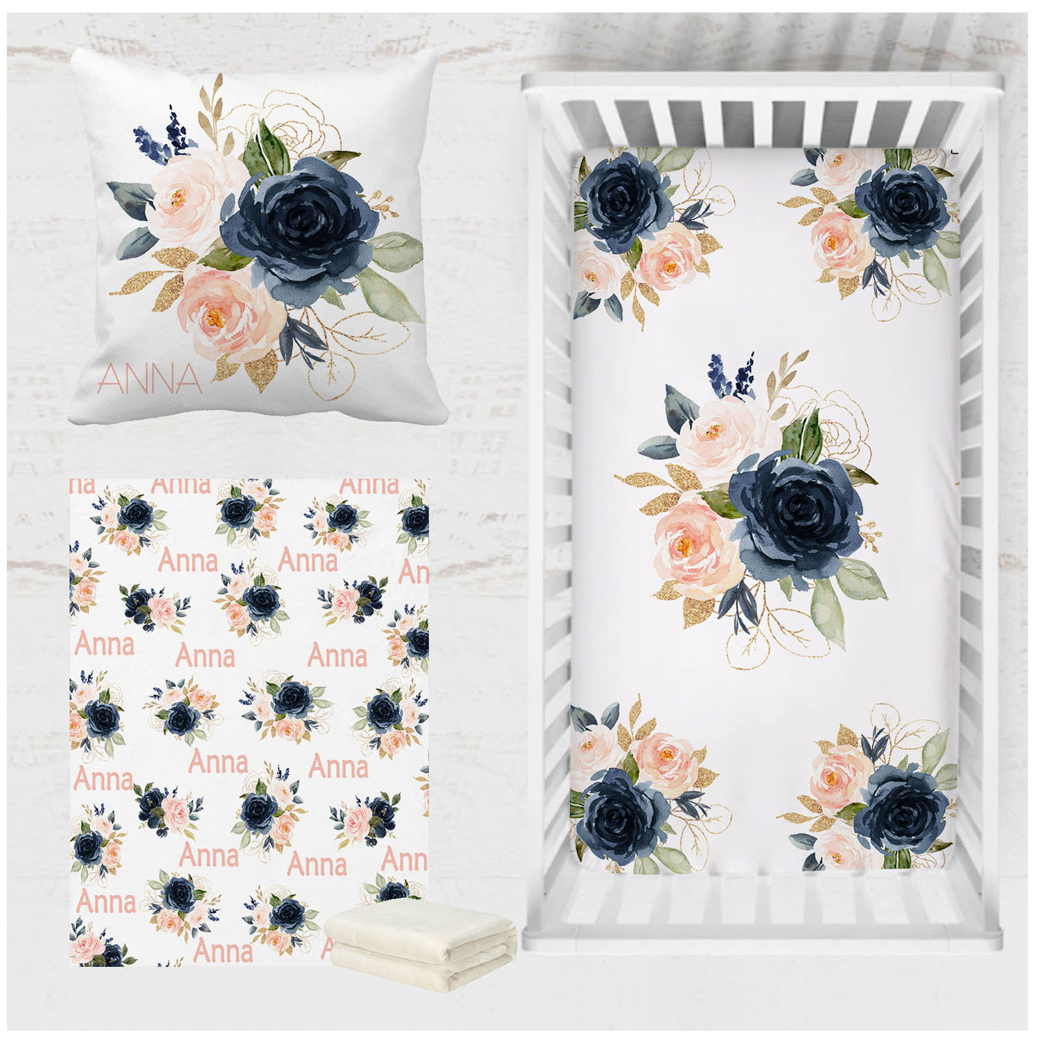 Zestaw pościel niemowlęca dla  – Baby Nursery Bedding Sets recenzja i cena