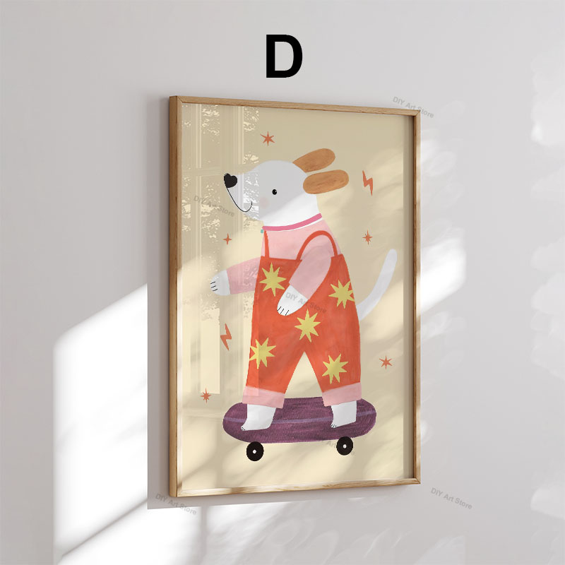 Zabawne kreskówkowe zwierzęta, – Baby Nursery Things recenzja i cena