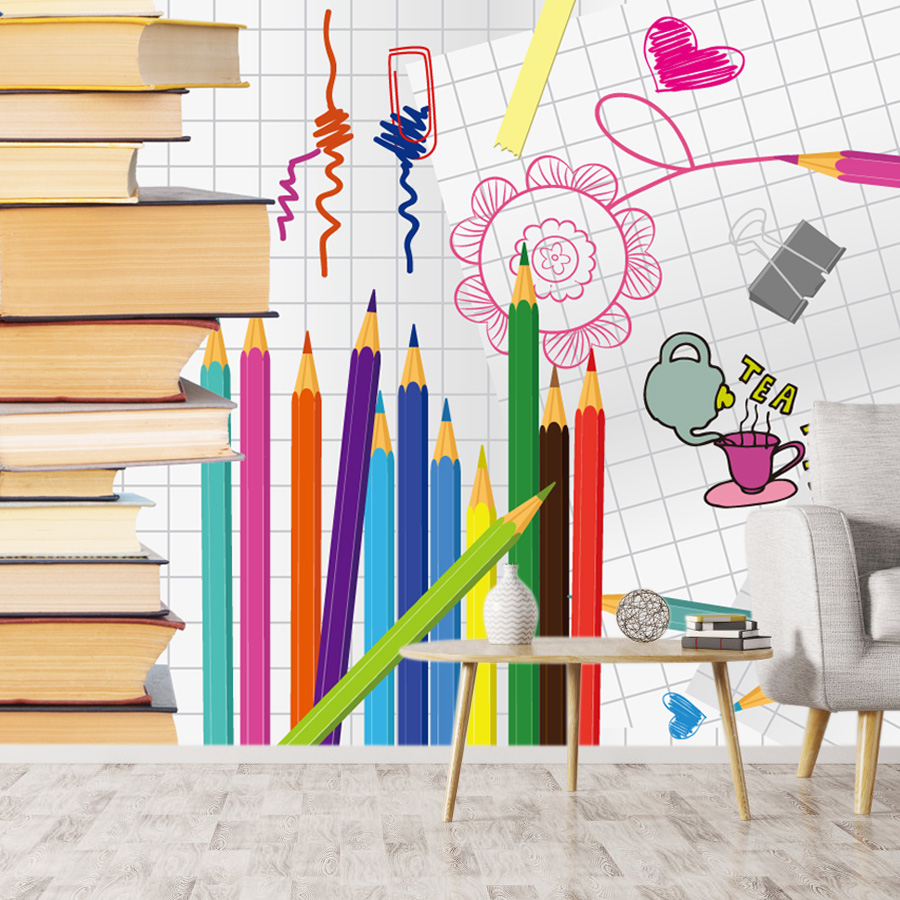 Samoprzylepna tapeta do salonu – Baby Nursery Books recenzja i cena