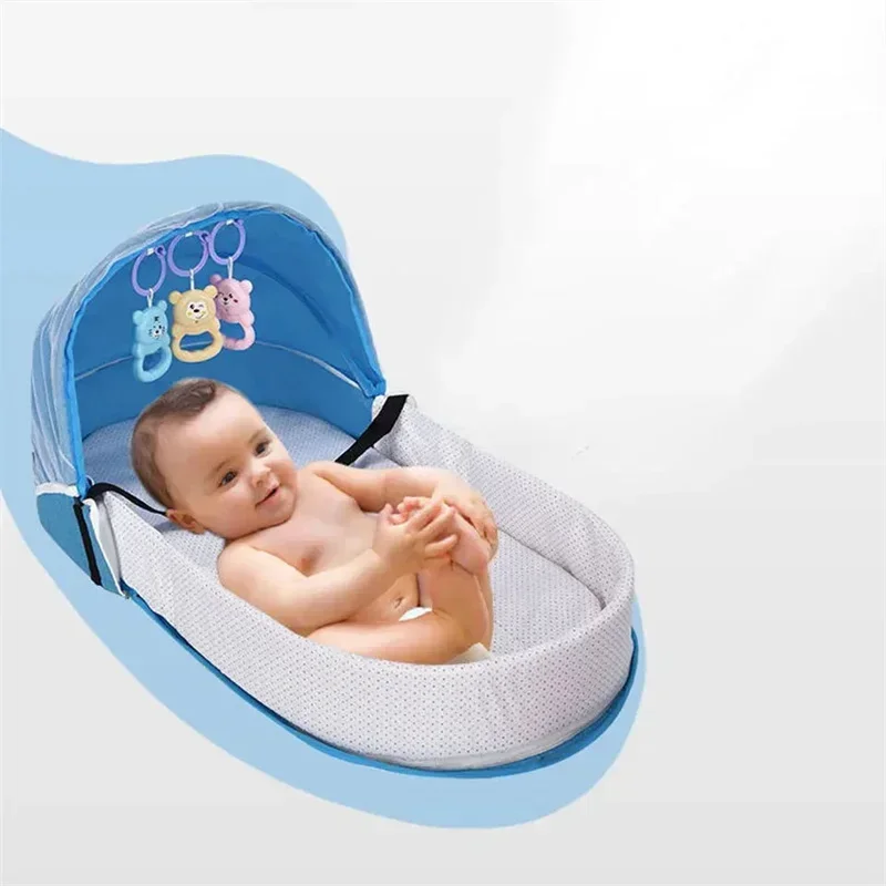 Składane, przenośne łóżeczko d – Baby Nursery Hamper recenzja i cena