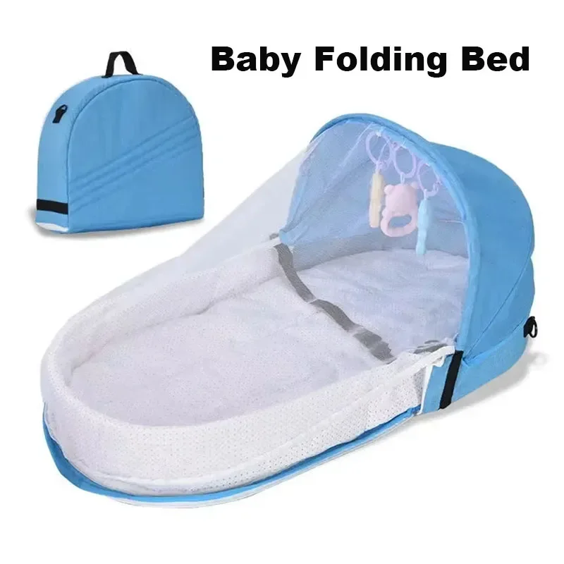 Składane, przenośne łóżeczko d – Baby Nursery Hamper recenzja i cena