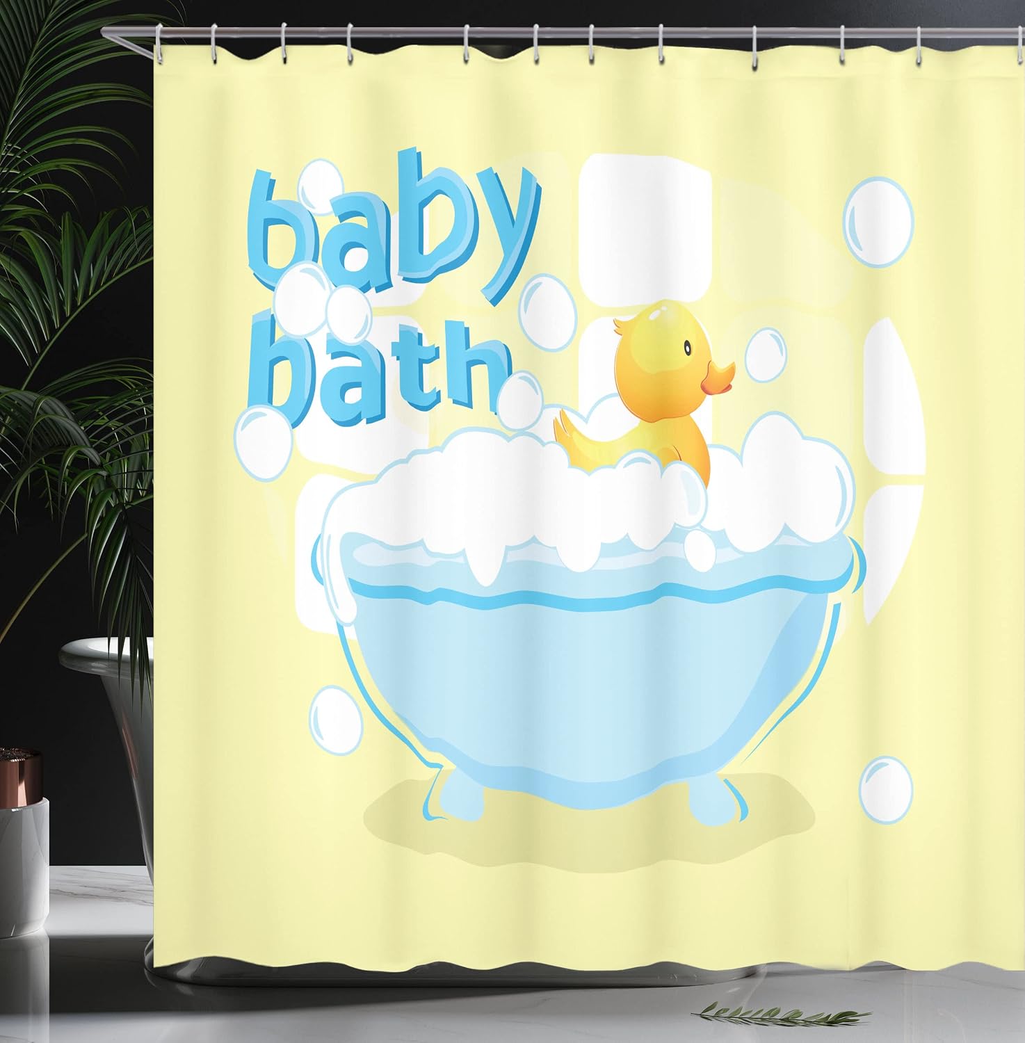Żółta Zasłona Prysznicowa dla  – Baby Nursery Curtains recenzja i cena