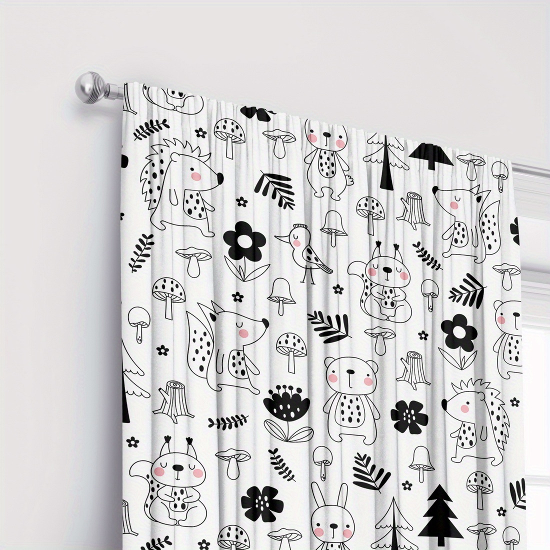 Urocze zasłony do pokoju dziec – Baby Nursery Curtains recenzja i cena