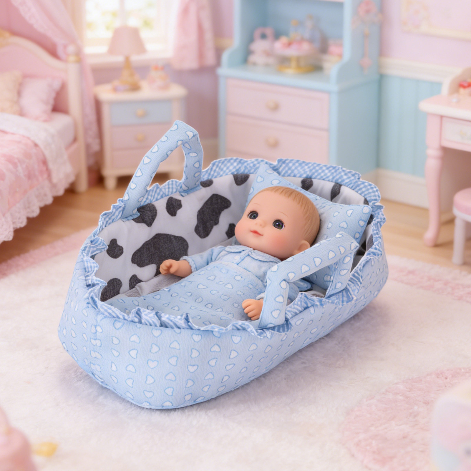 Miękka kołyska dla niemowląt z – Baby Nursery Basket recenzja i cena