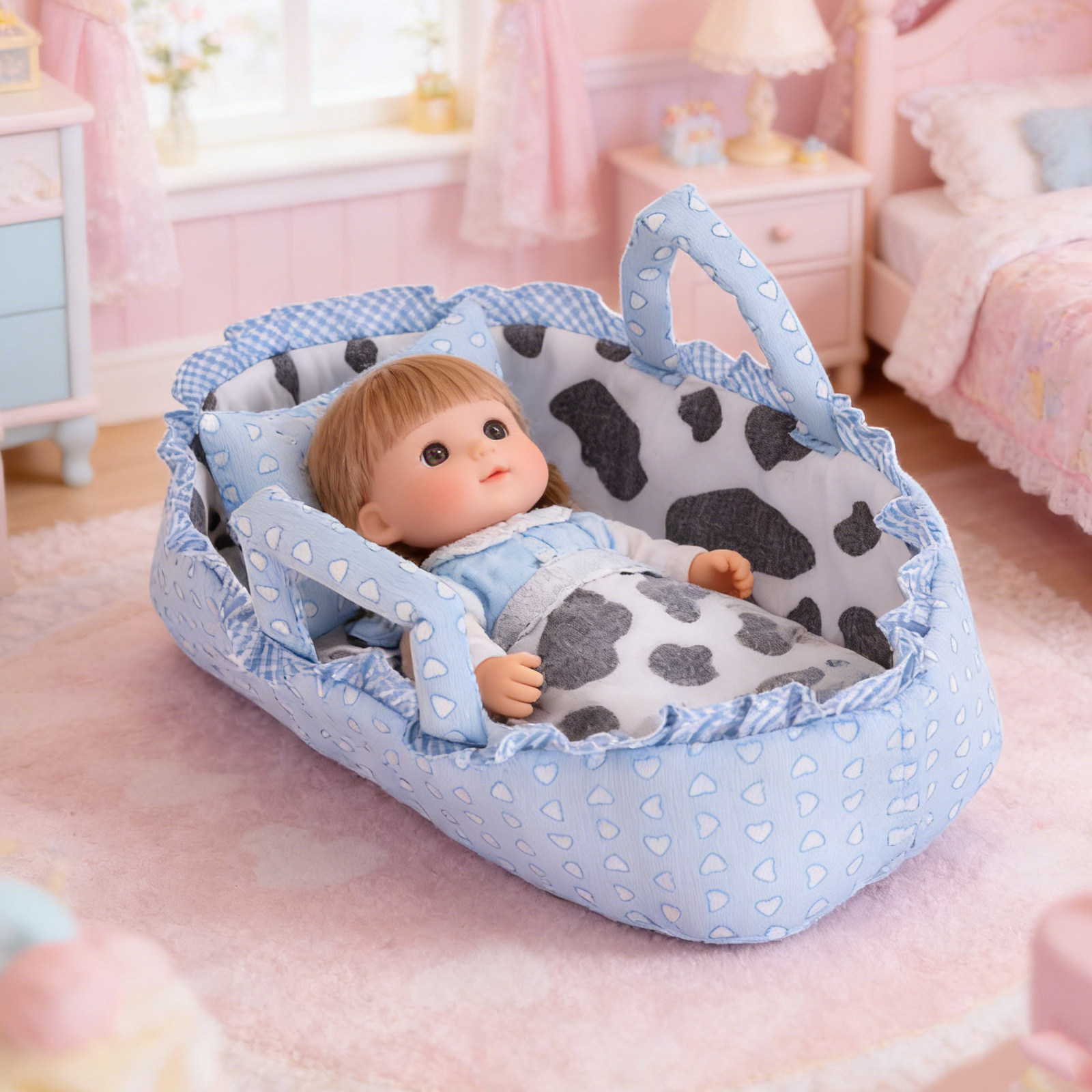 Miękka kołyska dla niemowląt z – Baby Nursery Basket recenzja i cena