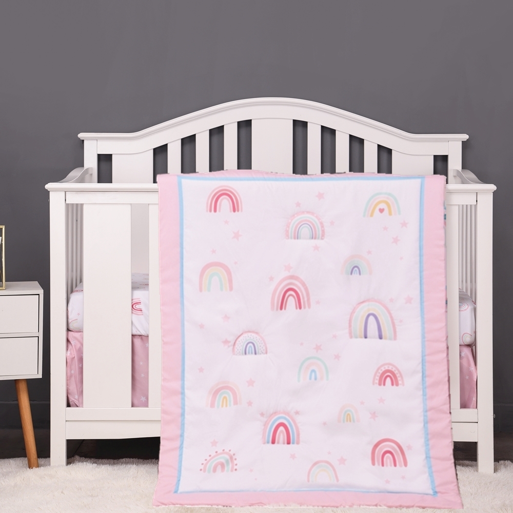 3-częściowy zestaw pościeli do – Baby Nursery Bedding Sets recenzja i cena