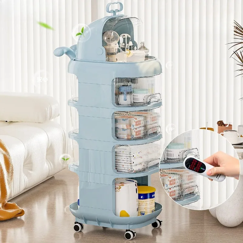 3-poziomowy wózek organizer na – Baby Nursery Storage recenzja i cena