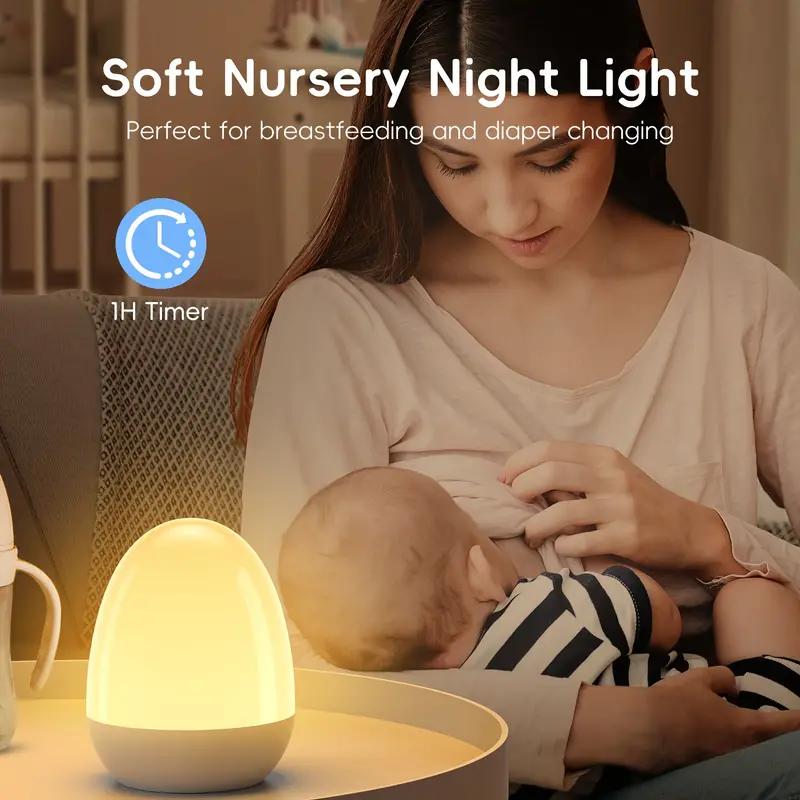 Dotykowa lampka nocna do pokoj – Baby Nursery Temperature recenzja i cena