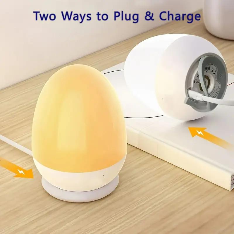 Dotykowa lampka nocna do pokoj – Baby Nursery Temperature recenzja i cena