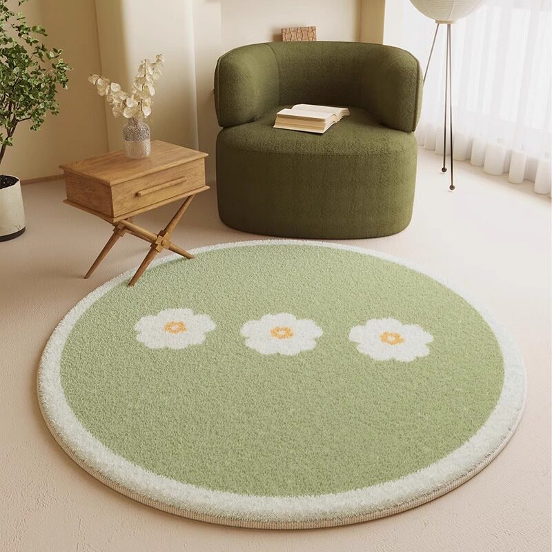 Okrągły dywan VIKAMA o wyglądz – Baby Nursery Rug recenzja i cena