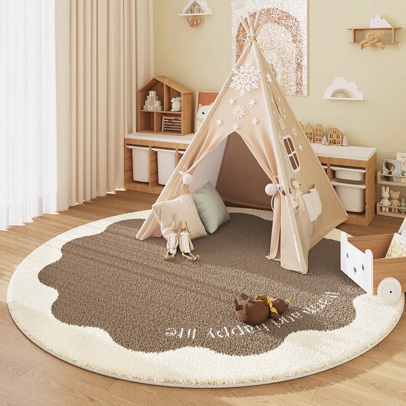 Okrągły dywan VIKAMA o wyglądz – Baby Nursery Rug recenzja i cena