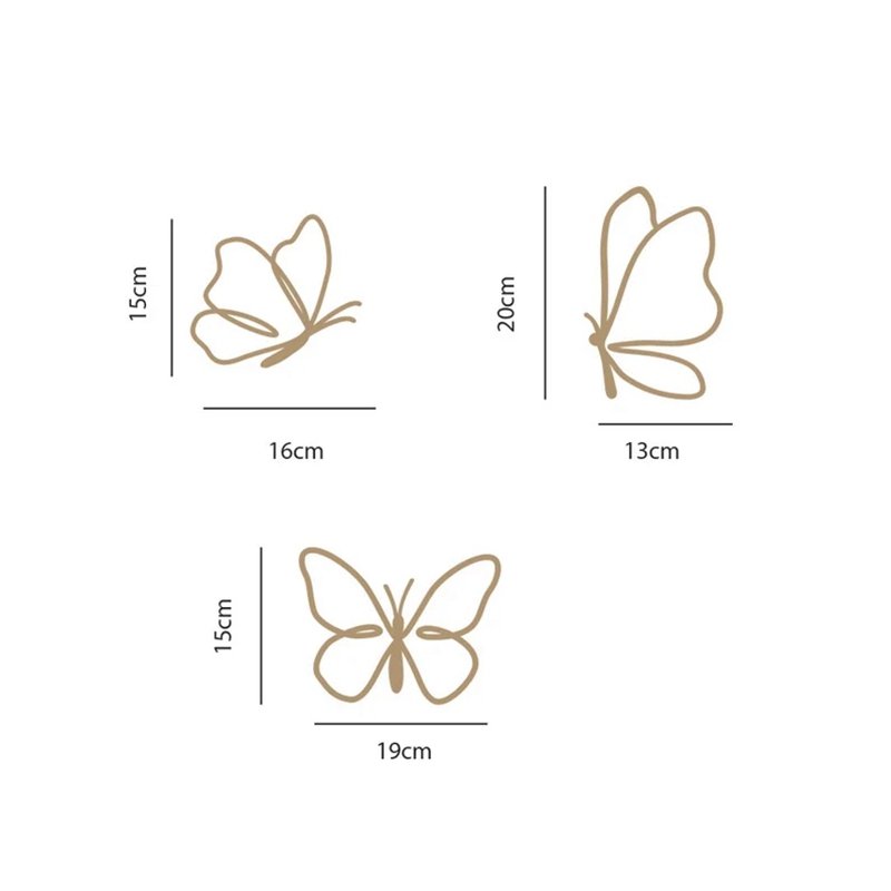 Drewniany Znak z Motylami, Dre – Baby Nursery Things recenzja i cena