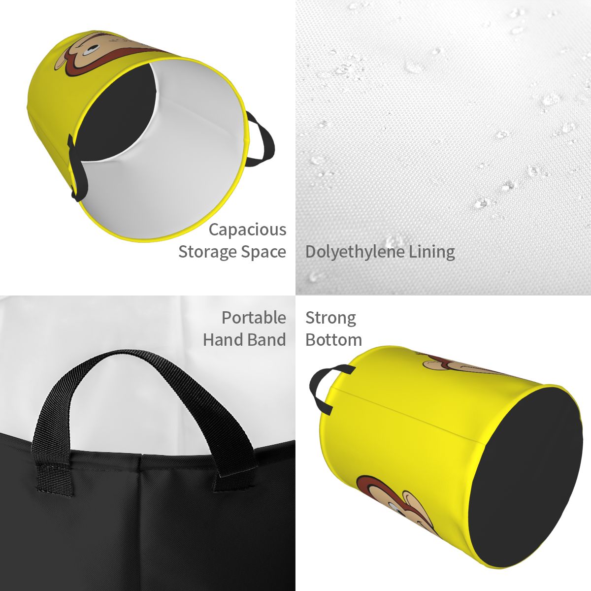Kosz na pranie z motywem kresk – Baby Nursery Things recenzja i cena